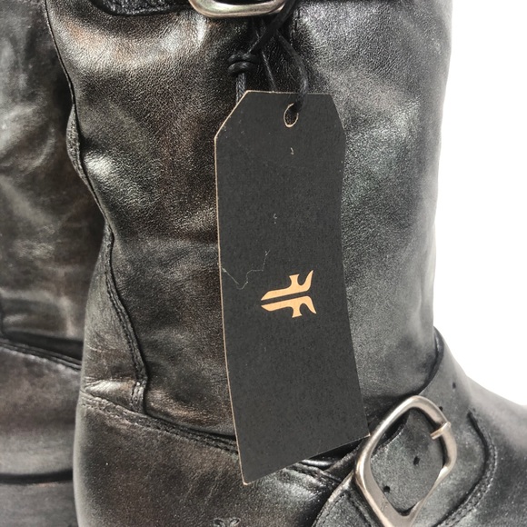 NWT Frye | Women’s Metallic Veronica Ankle Boots - Picture 10 of 14